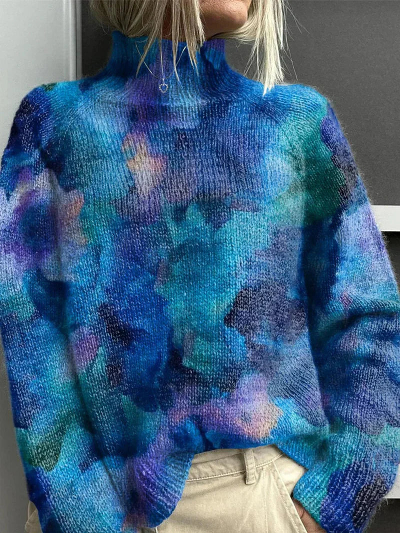 Noor | Knitted Jumper with Nature Motifs