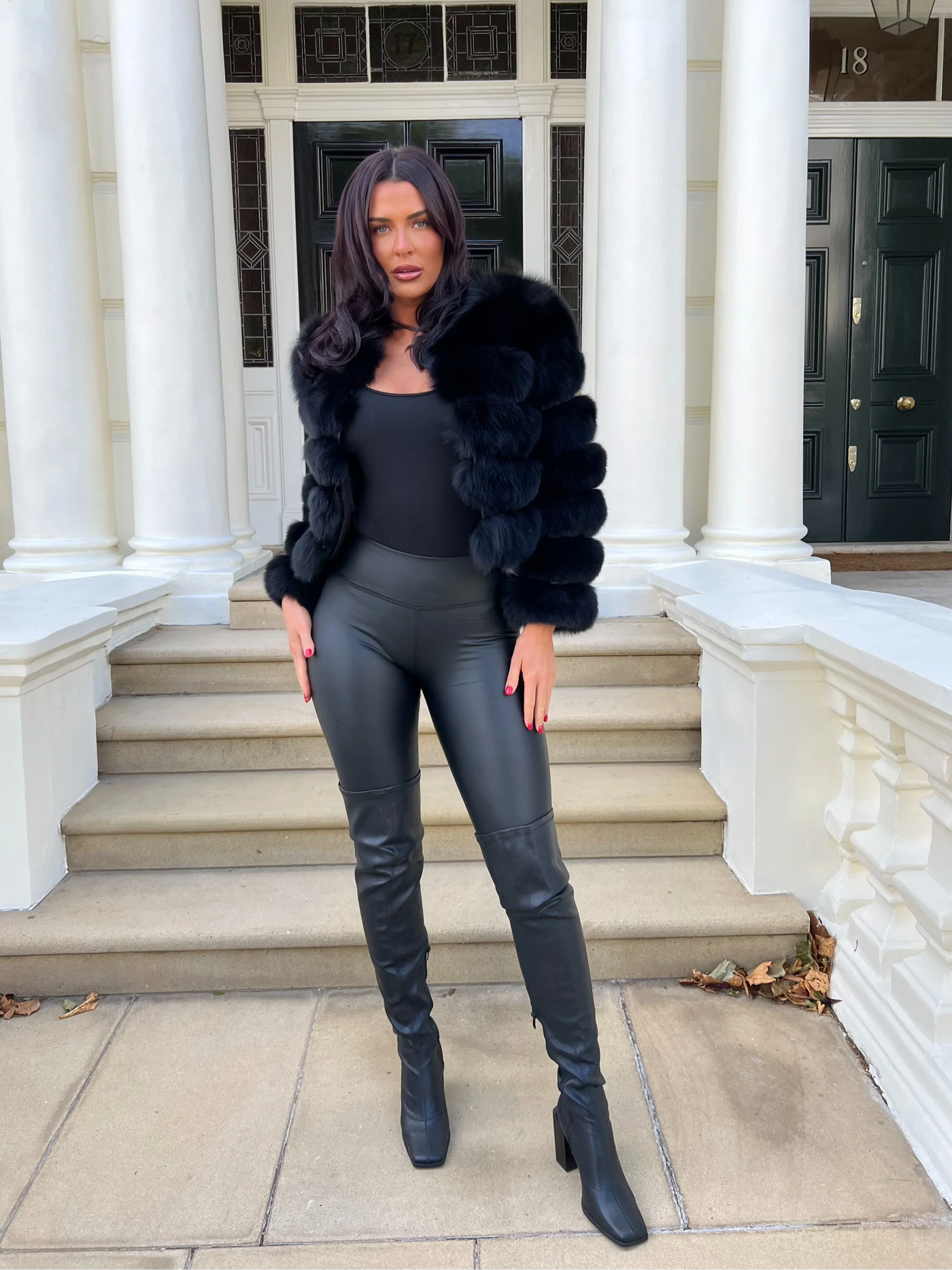 Tiana Elegance Faux Fur Jacket