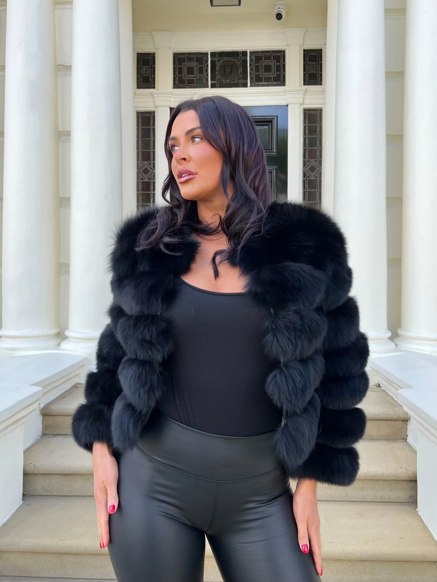 Tiana Elegance Faux Fur Jacket