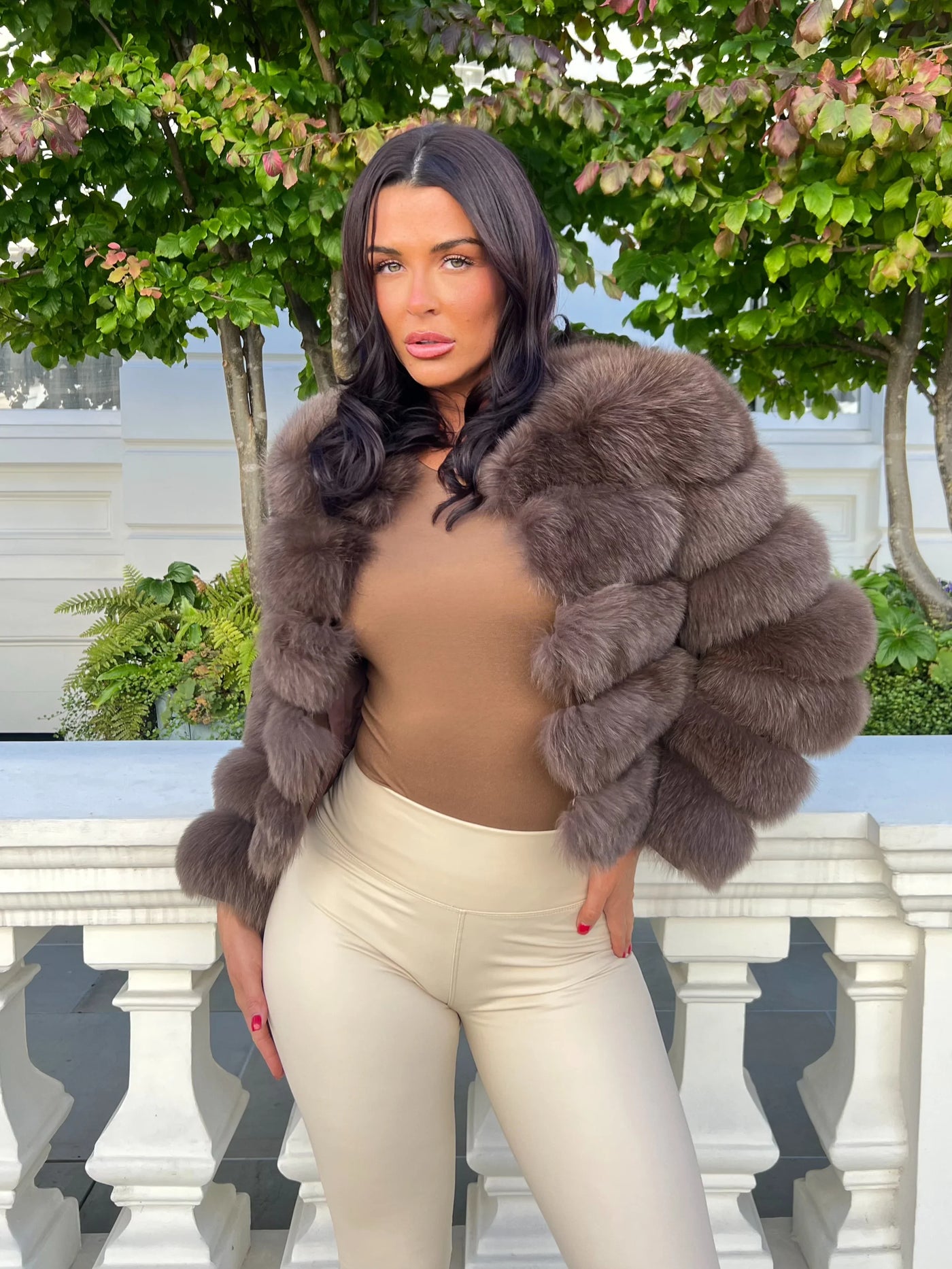 Tiana Elegance Faux Fur Jacket