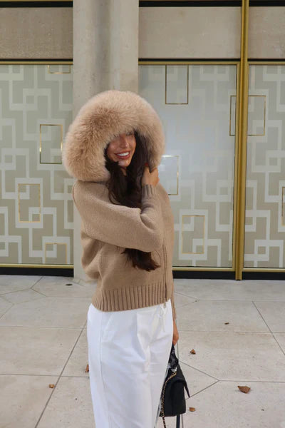 Elegance Faux Fur Jacket