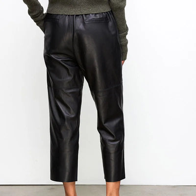 NERISSE LEATHER TROUSERS