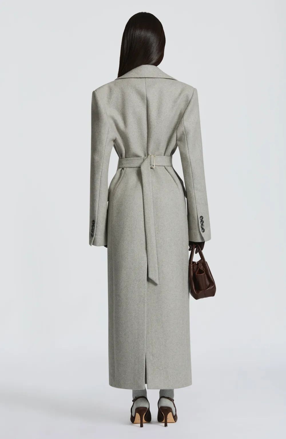 Sina Coat with Belt