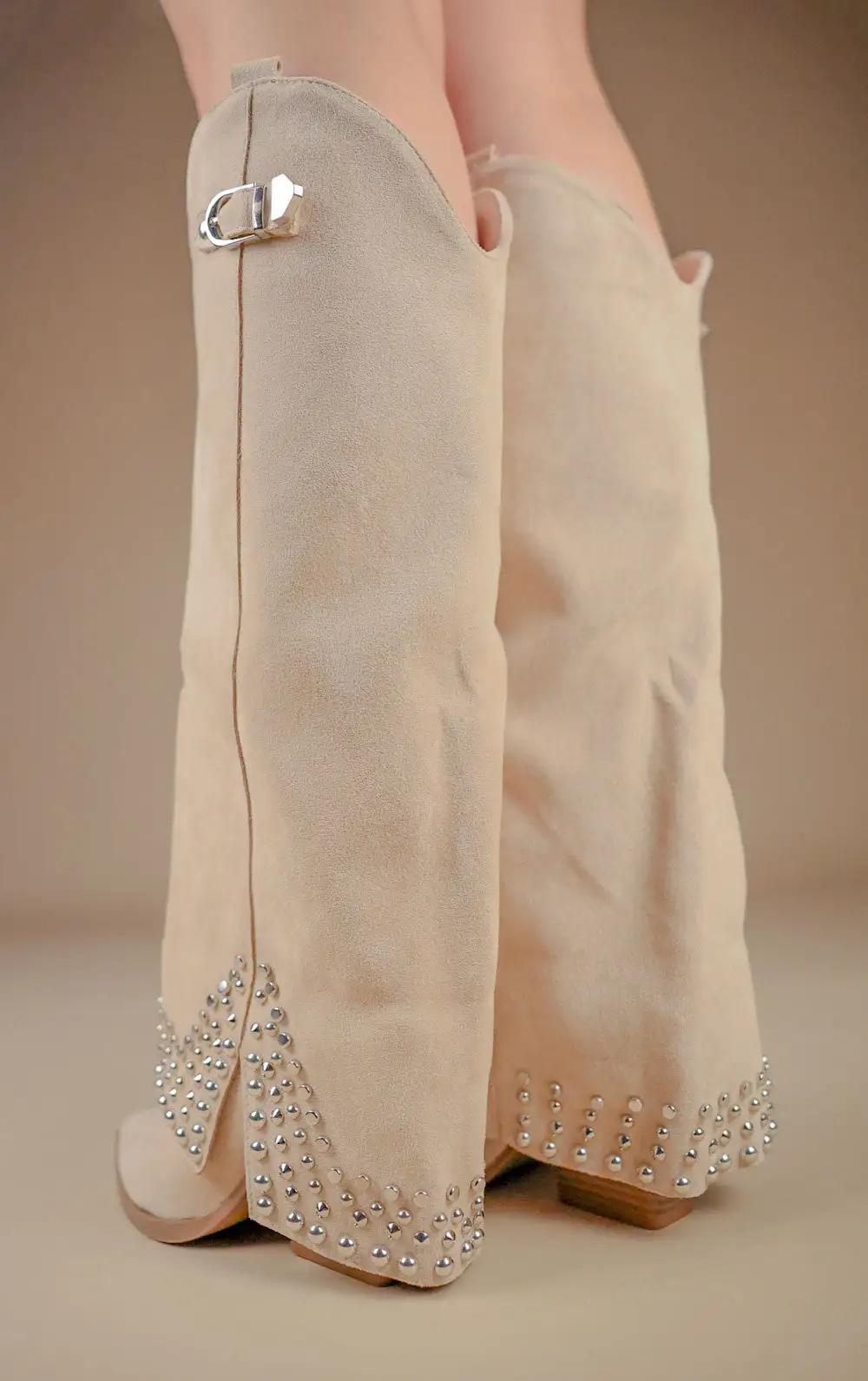 Mariel Boots with Sequins