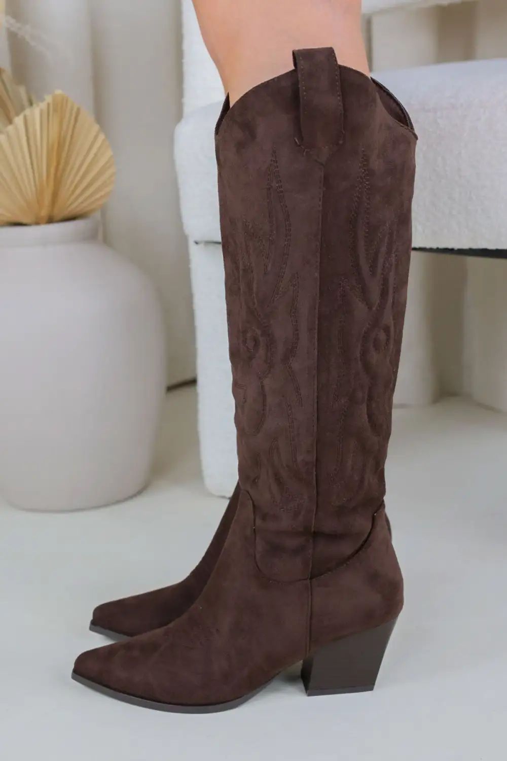 Vaelie Knee Cowboy Boots