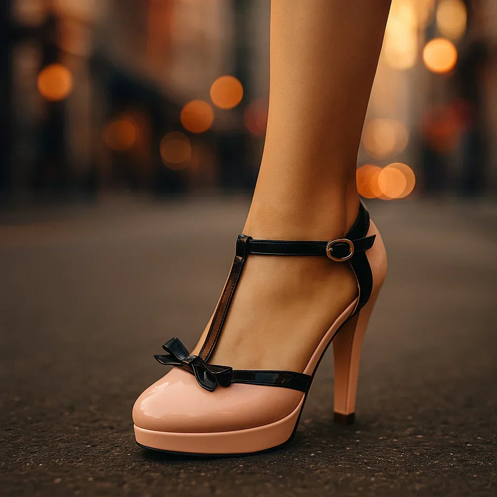 VIVIENNE BOW HEELS